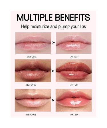 Buy Lip Plumping Booster | Spicy Lip Lipstick & High-Shine Lifter Gloss - Hydrating & Volumizing Lip Makeup - Buy Online on GoSupps.com