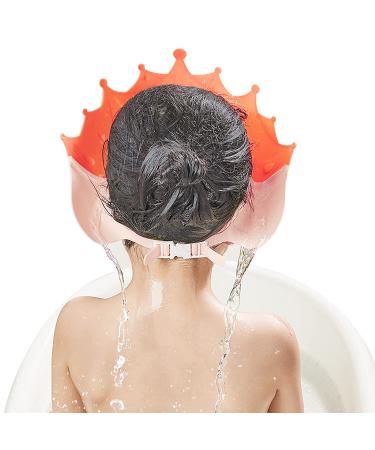 Kids Shower Cap | Baby Bath Shower Head | Toddler Hair Washing Shield | Pink Shower Visor for Little Ones - Buy Online on GoSupps.com