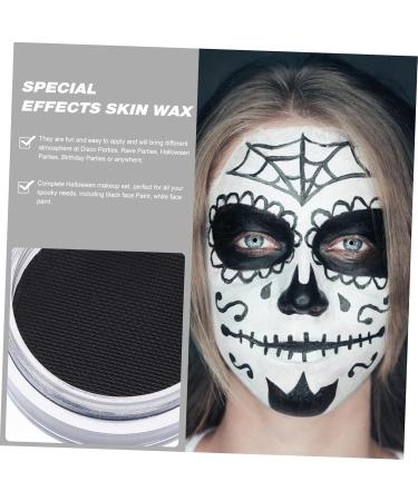 NOLITOY 4 Pcs Cosmetic Wax Eyeliner Pencil Makeup Skin Wax Make up Scar Watercolor Paint Painted Top Coat 4X4X2CMx2pcs Black Whitex2pcs - Buy Online on GoSupps.com