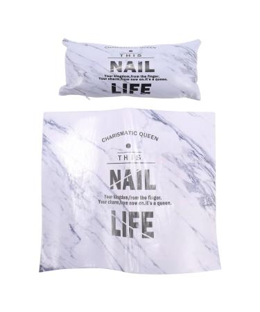 ISTOVO Marble Stylish Fashion Nail Art Hand Rest Cushion Soft Sponge PU Leather Pillow Holder Armrests Mat Pad Nails Manicure Salon Tools
