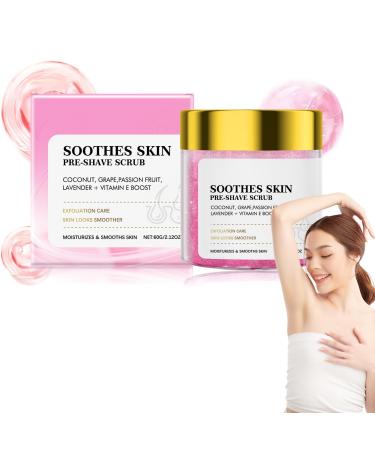 Shantou Youjia Hair remover preshave scrub for women peeling scrub against ingrown hairs gentle exfoliator for smoother skin deep cleansing and refreshing 60 g