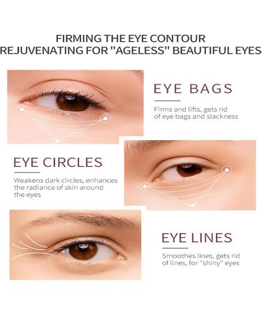 DEleventh Korean Brand Caffeine Repair Eye Serum 30ml / with Vitamin E Anti-Oxidation Fade Fine Lines Reduce Puffiness and Dark Circles Firm and Hydrate Delicate Eye Area - Buy Online on GoSupps.com