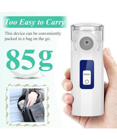 Portable Nebulizer: Quiet Home Inhaler for Adults & Kids - Two Modes for Travel - Self-Cleaning Breathing Machine - Buy Online on GoSupps.com