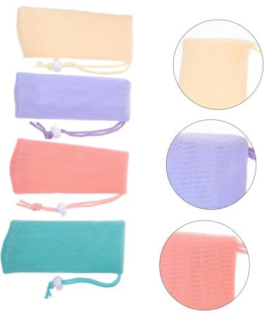 DOITOOL Shampoo 8pcs Face Facial Soap Holder Soap Bar Bag Soap Net Travel Cleasing Milk Storage Shampoo Bar Bag - Buy Online on GoSupps.com