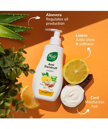 Nyle Anti Dandruff Shampoo 800ml - Effective Hair Care for All Hair Types | International Shipping Available - Buy Online on GoSupps.com