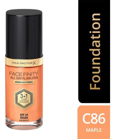Max Factor Facefinity 3-in-1 All Day Flawless Foundation SPF 20 Maple 30 ml - Maple 200 g - Buy Online on GoSupps.com