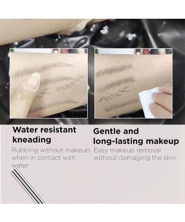  Ziennhu Waterproof Eyebrow Pencil | Dual Slope Eyebrow Liner For Natural Definition | Long-Lasting Stain Proof Eyebrow Pen For Precise Shaping & Eye Makeup - Buy Online on GoSupps.com