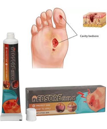 20g x 2pcs Bedsore Treatment Ointment Set - Effective Healing Cream for Bed Sores and Wound Care - Buy Online on GoSupps.com