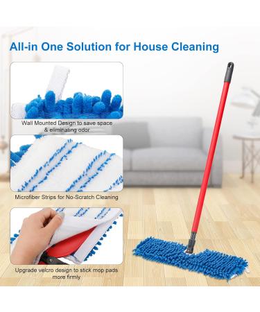 2 Pack Thicken Mop Refills for O-Cedar Dual-Action Microfiber Flip Mop - Machine Washable Replacement Heads for All Surface Cleaning - Buy Online on GoSupps.com