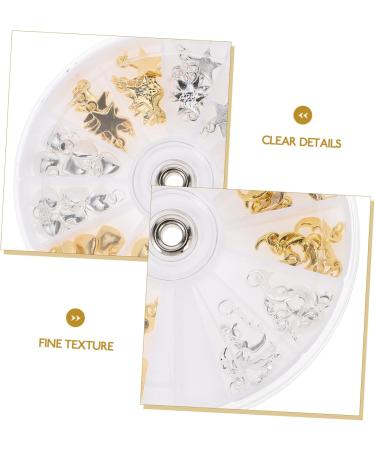 Healeved 8 Sets Nail Pendant Nail Art Tools Kit Nail Art Decor Nail Kit Piercing Kit Nail Tools for Nail Art Rhinestone Jewelry Nail Dangle Charms Manicure Piercing Pendant Alloy - Buy Online on GoSupps.com