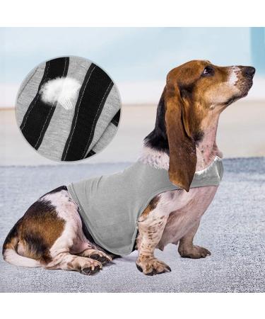 Dog Anti Anxiety Shirt Pet Stress Relief Clothes Pet Calming Wrap Vest Dog Thunder Jacket with Hook Loop and Reflective Strip (S) - Buy Online on GoSupps.com