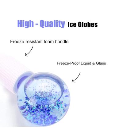 Smasener Ice Globes 2PCS - Facial Cooling Globes for Anti-Ageing & Puffy Eyes - Blue (Pack of 2) - Buy Online on GoSupps.com