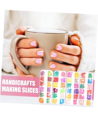 FRCOLOR 12 Boxes Nail Art Nail Biter Stop Nail Tips Set Manicure Set Nail Art Set Mobile Phone Decorative Beads Epoxy Nail Splitters Beading Polymer Clay - Buy Online on GoSupps.com