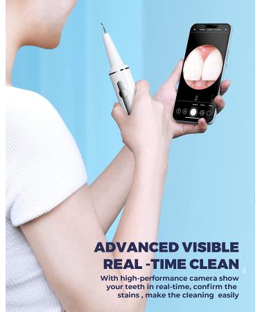 YUYUKO Dental Plaque and Tartar Remover with LED Light - 3 Cleaning Modes - Buy Online on GoSupps.com