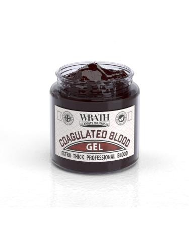 WRATH Coagulated Blood Gel - Professional Extra Thick Fake Blood Scab SFX Make-up Halloween for Scars Cuts Costumes & Vampires (30g)