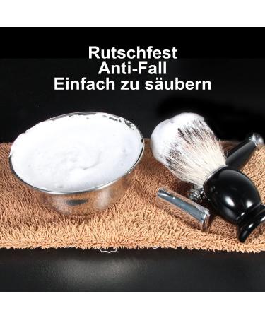 Ervor Premium Double-Layer Stainless Steel Shaving Bowl - 11.5cm | Perfect for All Shaving Soaps | International Shipping Available - Buy Online on GoSupps.com