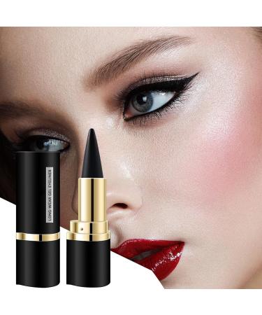 Eyeliner Gel Eye Pencil - Matte Black Gel Pen Long-Lasting Waterproof Daytime Makeup for Women & Girls - Buy Online on GoSupps.com