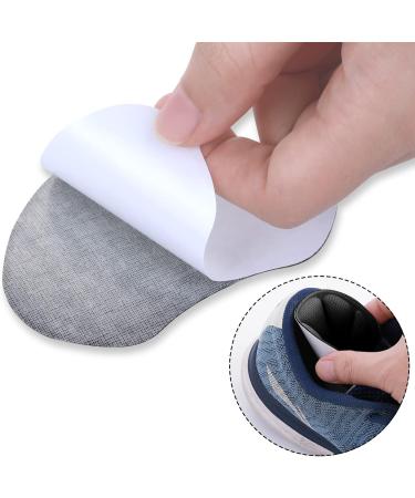 Sibba Heel Grips 2 Pairs - Self-Adhesive Foot Cushions for Women Men, Thick Shoe Inserts, Anti Blister Liners in Black & Grey - Buy Online on GoSupps.com