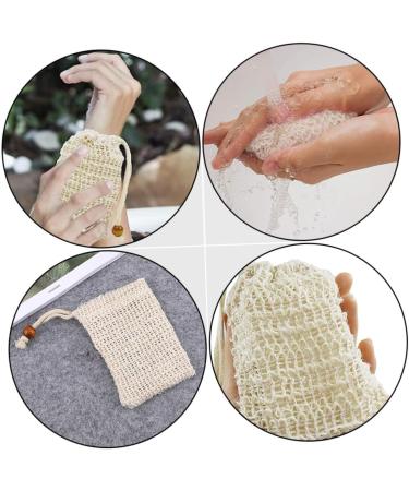  Beaupretty Beaupretty 5 Pieces Sisal Saver Mesh Pouch For Foaming Saver Exfoliator Sachet - Buy Online on GoSupps.com