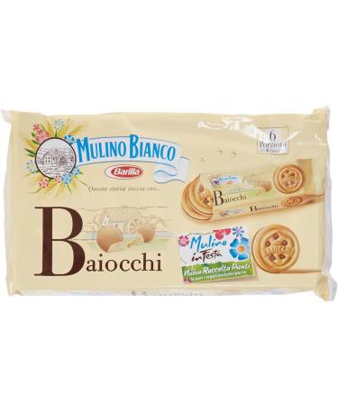 Mulino Bianco Baiocchi Nocciola Biscuits with Hazelnuts and Cocoa Filling 336g - Buy Online on GoSupps.com