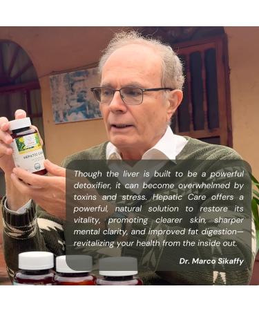 Hepatic Care Formula - 3-in-1 Herbal Liver Detox & Cleanse | No Synthetics | Easy-to-Swallow Capsules by Dr. Marco Sikaffy - Buy Online on GoSupps.com
