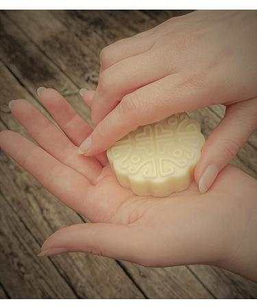 All-Natural Lavender Lotion Bar | Waterless Eco-Friendly Beeswax Lotion for Dry Skin | Convenient Travel Massage Bar - Buy Online on GoSupps.com