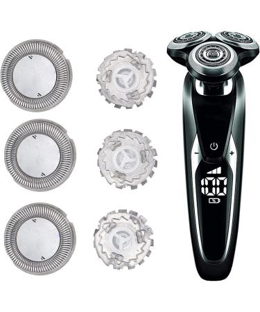 Replacement Electric Shaver Head with Clear Finish for HQ3 HQ4 HQ5 Q6 HQ8 HQ9 PO HS - Buy Online on GoSupps.com