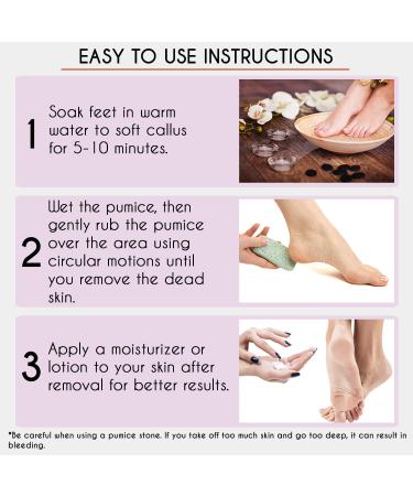 Karlash Professional Pedicure Foot Pumice Stone for Callus Removal & Dead Skin Exfoliation - 2 Sided Scrubber (1 Pack) - Buy Online on GoSupps.com