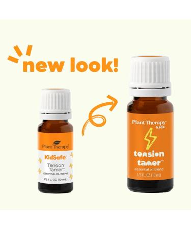 Plant Therapy Kids Tension Tamer Essential Oil Blend 10 mL (1/3 oz) 100% Pure Undiluted Tension Headache Relief for Head and Neck - Buy Online on GoSupps.com