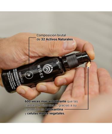  WIDES MAKALU Natural Face Cream for Men - For Combination or Oily Skin - With 24 Natural and Organic Active Ingredients - Revitalizing and Detoxifying Face Cream for Men - Buy Online on GoSupps.com