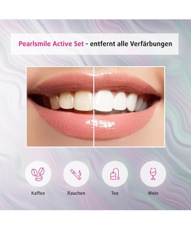 Pearlsmile Tooth Whitening Gel - Achieve White Teeth & Bright Smile at Home | Easy Tooth Bleaching Solution - Buy Online on GoSupps.com