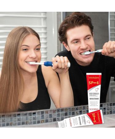 2Pcs Sp-6 Toothpaste Sp-6 Toothpaste Fresh Breath Sp-6 Probiotic Toothpaste Fresh Breath Complete Dental Care to Remove Teeth Whitening Stains(120g) - Buy Online on GoSupps.com