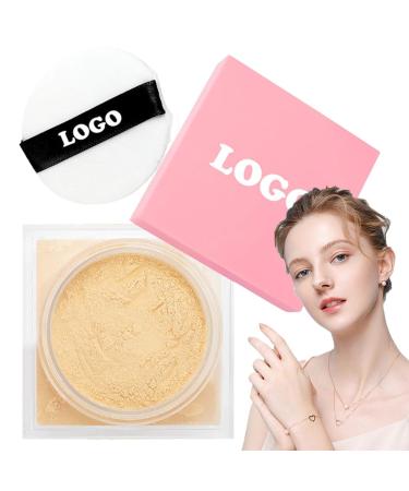 Makeup Setting Powder - Oil Control Full Coverage Face Finishing Powder - Long-Lasting Loose Powder For Daily Commutes Dates Live Streaming Travel Outgoing 03# B
