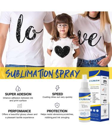 Sublimation Coating Spray for Cotton T-Shirts, Fabric, Paper, Wood - 100ml | Quick Dry, Full Gloss Finish - Buy Online on GoSupps.com