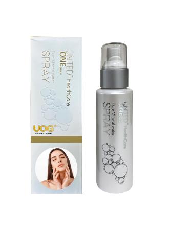 UOG Pure Mineral Skincare Spray. This Remarkable Spray is Your All-in-one Solution to a Myriad of Skin concerns Providing Hydration Nourishment and Protection with Every Mist. 120 ml