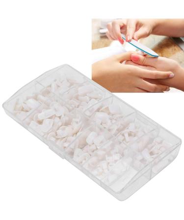 200 Pieces White Nail Tips for Practice & Training | DIY False Fake Nail Manicure Tools for Beginners - Buy Online on GoSupps.com