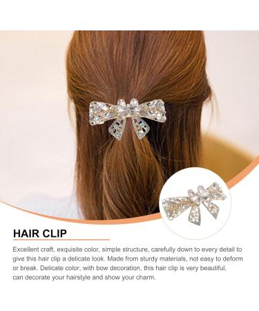 Beaupretty Girls Hair Accessories Hair Jewelry Clips Girls Hairpin Hair Barrettes for Women Fine Hair Vintage Hair Accessories Women Hairpin Women's South Korea Alloy The Flowers White - Buy Online on GoSupps.com