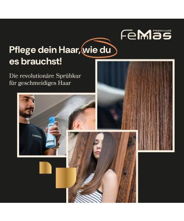 FemMas Biphase spray milk immediate care 320 ml Leavein care shine and suppleness milk proteins prevent hair loss - Buy Online on GoSupps.com