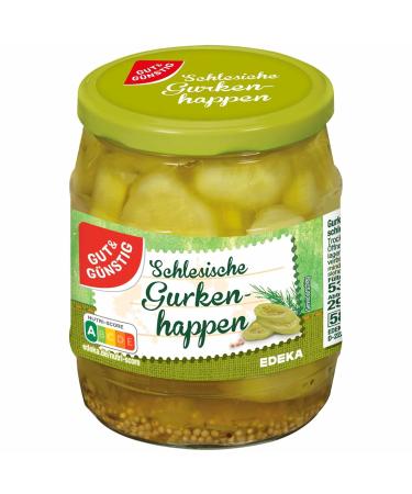 Good&Cheap Silesian Cucumber Bites 3-Pack (3x530g Jar) - Delicious & Affordable International Shipping - Buy Online on GoSupps.com