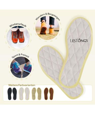 Japanwelt Les Tongs Cinnamon Soles - 100% Natural Cinnamon Insole Inserts for Men & Women - Anti-Sweat Odor-Free Shoe Soles - 3 Set Size 41/42 - Buy Online on GoSupps.com