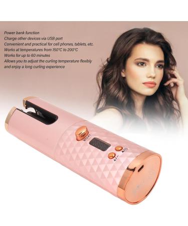 Cordless Automatic Hair Curler Hair Curling Wand Fast Heating USB Rechargeable Portable Curling Wand with Digital Display for Hair Styling - Buy Online on GoSupps.com
