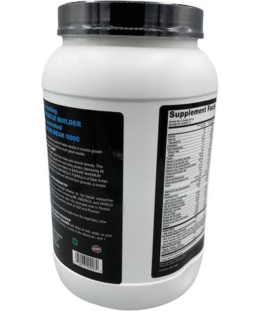 Vitol Russian Bear 5000 Ice Cream Vanilla 4lb Bottle - 4 Pound Pack | Buy Online - Buy Online on GoSupps.com