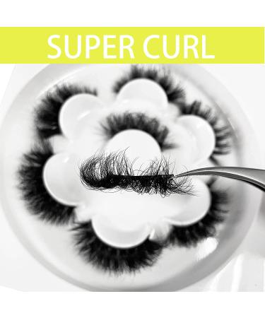 15-22mm Mink Lashes | 9D Fluffy Volume, Reusable Wispy & Natural Look - 4 Pairs Mix - Buy Online on GoSupps.com