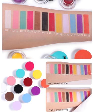 Waterproof Matte Gel Eyeliner Pot- Black Long Lasting Cream Eyeliner Eyebrow Gel High Intensity Pigments Smudge-proof Eye Liner Brow Cream for Halloween Cosplay Show Eye Liner Brow Face Makeup-#116 - Buy Online on GoSupps.com