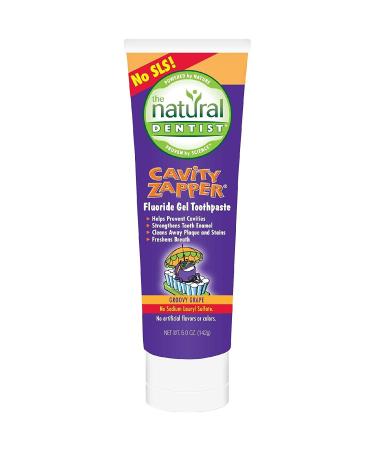 Natural Dentist Cavity Zapper for Kids Groovy grape 5oz Each (Pack of 10)
