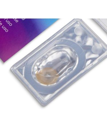 Glamlens Valencia Orange Braun Contact Lenses | Natural Brown Color | Silicone Hydrogel | International Shipping | 1 Pair (2 Pieces) - Buy Online on GoSupps.com