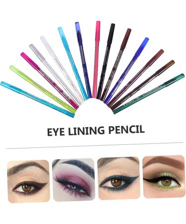 Outanaya 14pcs Eyeshadow Pencil Set Makeup Eye Liner Pencil Makeup Pencil Eye Lining Drawing Pencil Eyeliner Pencil Eye Makeup Accessory Cosmetics Pencil Eye Lining Tool Eye Lining Pencil - Buy Online on GoSupps.com