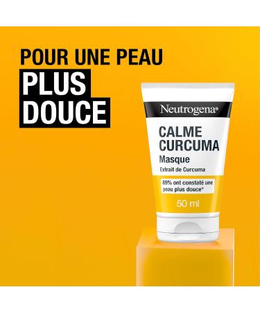  Neutrogena Neutrogena | Turmeric Calming Mask (50 ml tube) Face mask with turmeric extract 89% noticed softer skin* - Buy Online on GoSupps.com