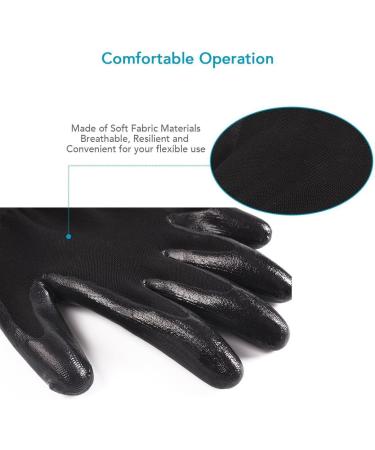 Bestbuy Pet Grooming Gloves - Improved Five Finger Design Rubber Glove Gentle Deshedding Brushes for Cats Dogs and Horses (Black) - Buy Online on GoSupps.com
