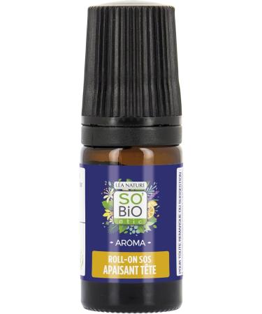 So'Bio tic - SOS soothing head roll-on - Aroma - Cosmebio certified - 5 ml roll-on - Buy Online on GoSupps.com